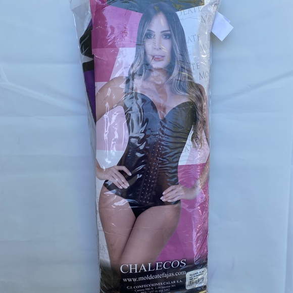 Moldeate Fajas Chaleco Latex Workout Vest Waist Trainer - Picture 4 of 5